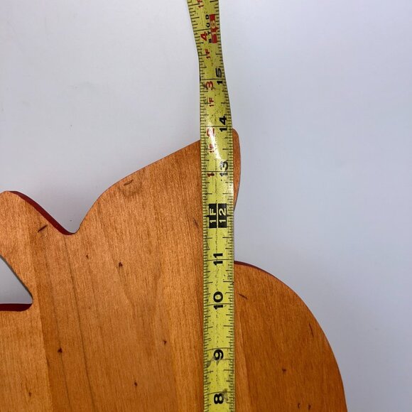 J.K. Adams Vermont Maple Wood Nov Apple 14" Cutting Board USA Farmhouse - Picture 3 of 11